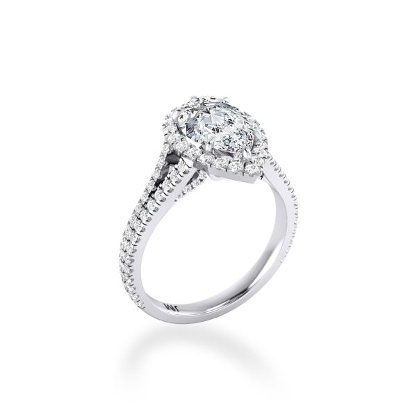 Nhẫn Nữ Kim Cương Tự Nhiên Vàng 18K