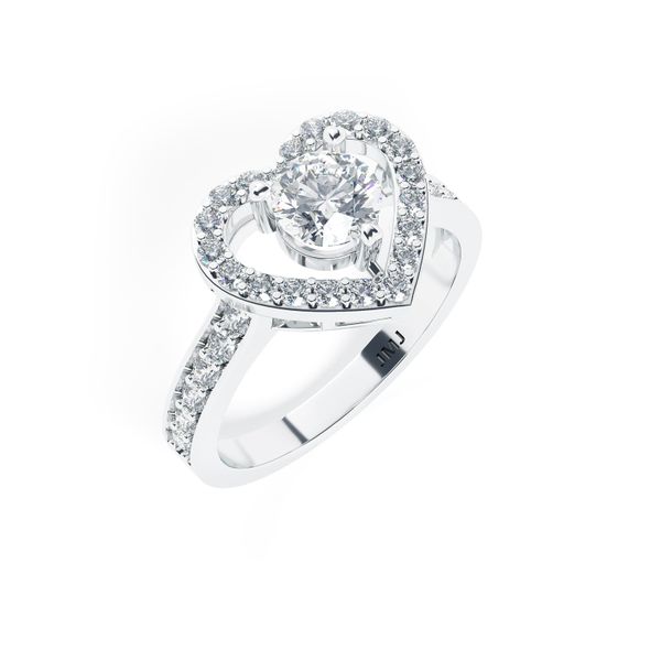 Nhẫn Nữ Kim Cương Tự Nhiên Vàng 18K