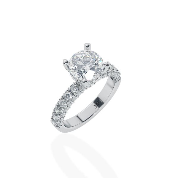 Nhẫn Nữ Kim Cương Tự Nhiên Vàng 18K