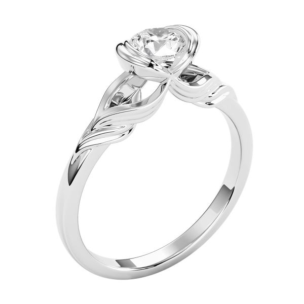 Nhẫn Nữ Kim Cương Tự Nhiên Vàng 18K