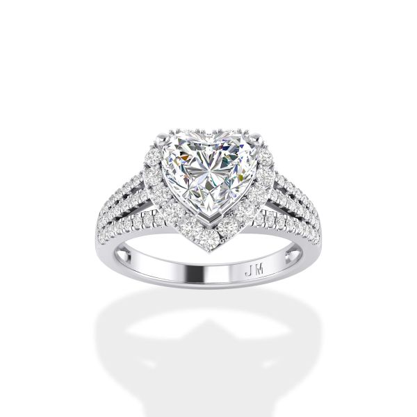 Nhẫn Nữ Kim Cương Tự Nhiên Vàng 18K