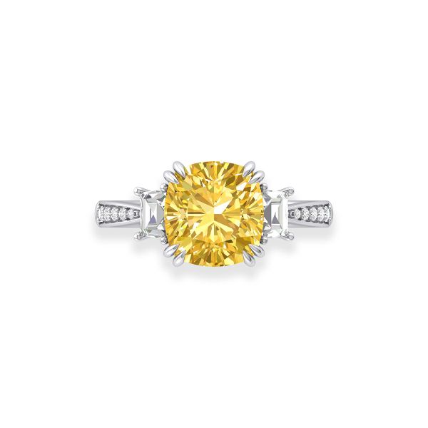 Nhẫn Nữ Kim Cương Tự Nhiên Vàng 18K