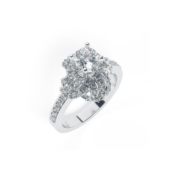 Nhẫn Nữ Kim Cương Tự Nhiên Vàng 18K