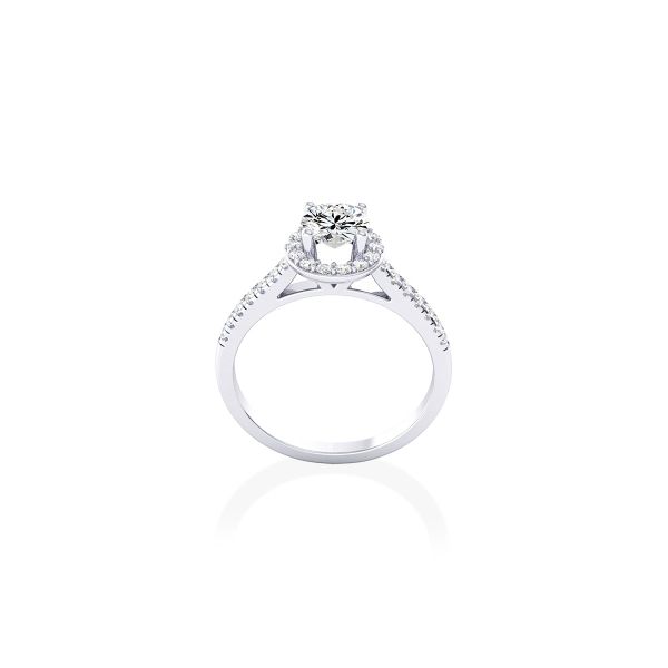 Nhẫn Nữ Kim Cương Tự Nhiên Vàng 18K
