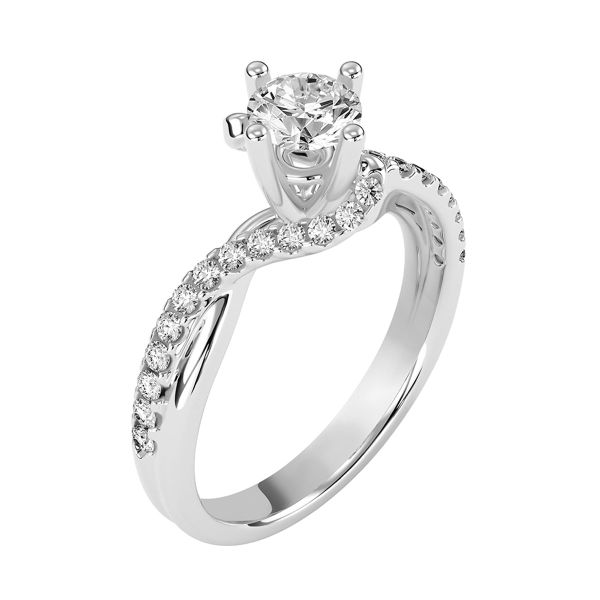 Nhẫn Nữ Kim Cương Tự Nhiên Vàng 18K