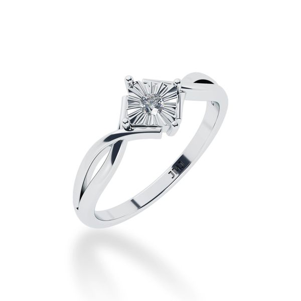 Nhẫn Nữ Kim Cương Tự Nhiên Vàng 18K