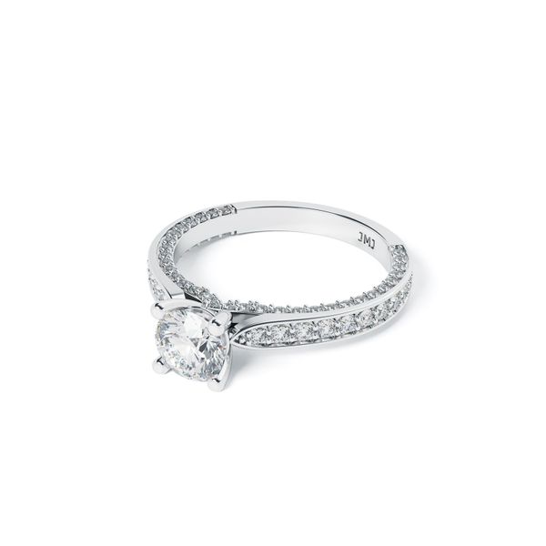 Nhẫn Nữ Kim Cương Tự Nhiên Vàng 18K