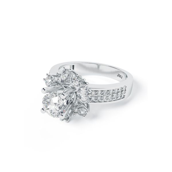 Nhẫn Nữ Kim Cương Tự Nhiên Vàng 18K