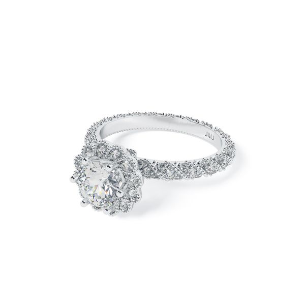 Nhẫn Nữ Kim Cương Tự Nhiên Vàng 18K