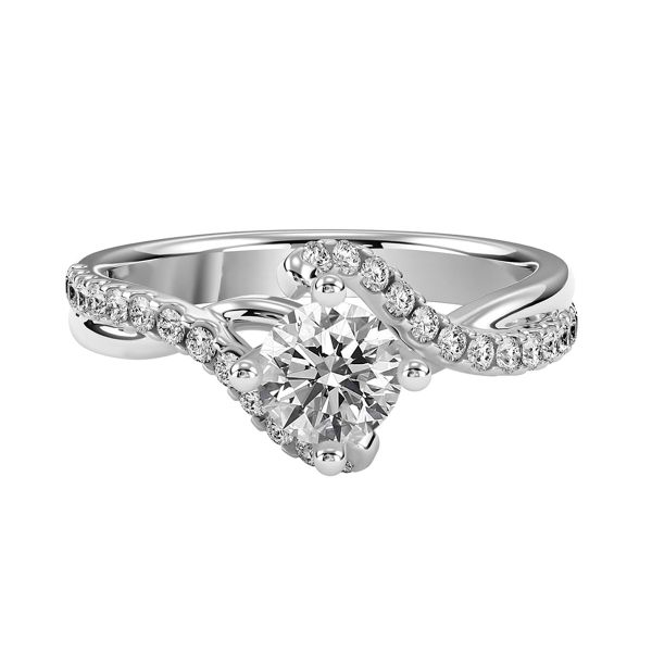 Nhẫn Nữ Kim Cương Tự Nhiên Vàng 18K