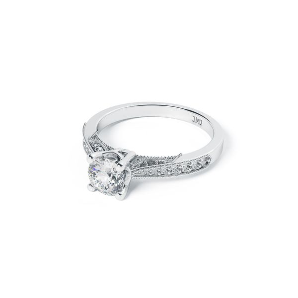 Nhẫn Nữ Kim Cương Tự Nhiên Vàng 18K