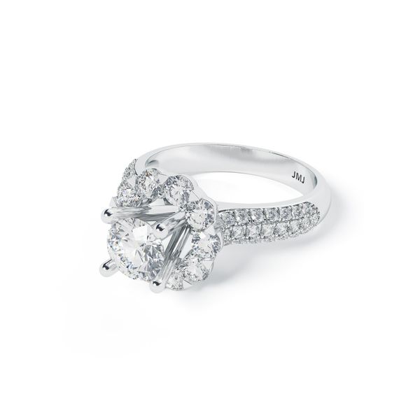 Nhẫn Nữ Kim Cương Tự Nhiên Vàng 18K