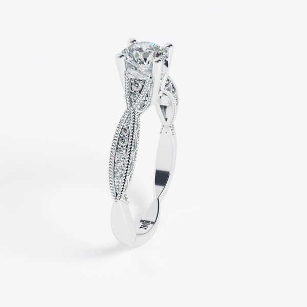 Nhẫn Nữ Kim Cương Tự Nhiên Vàng 18K