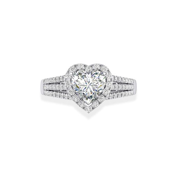 Nhẫn Nữ Kim Cương Tự Nhiên Vàng 18K