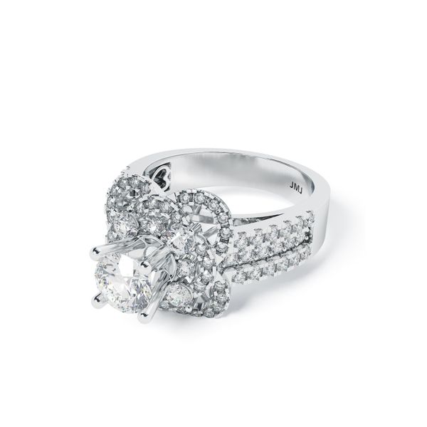 Nhẫn Nữ Kim Cương Tự Nhiên Vàng 18K