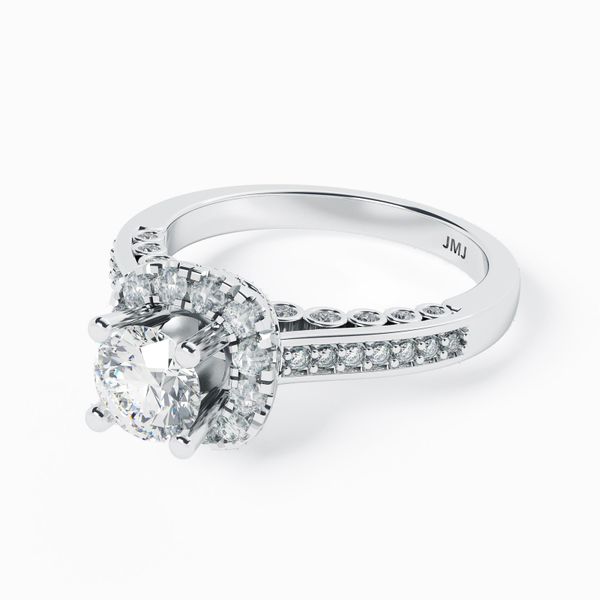 Nhẫn Nữ Kim Cương Tự Nhiên Vàng 18K