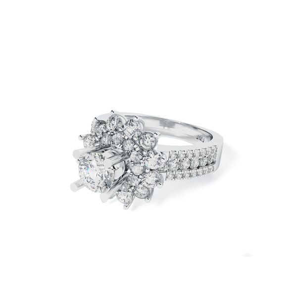 Nhẫn Nữ Kim Cương Tự Nhiên Vàng 18K