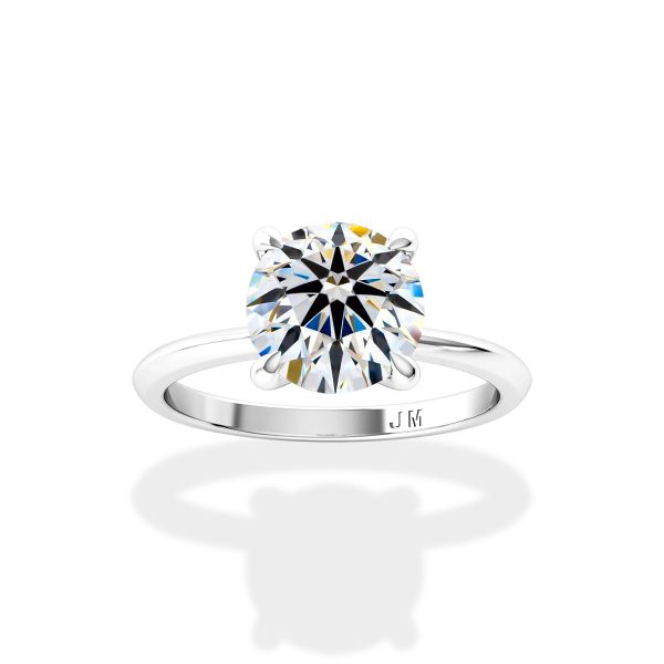 Nhẫn Nữ Kim Cương Tự Nhiên Vàng 18K