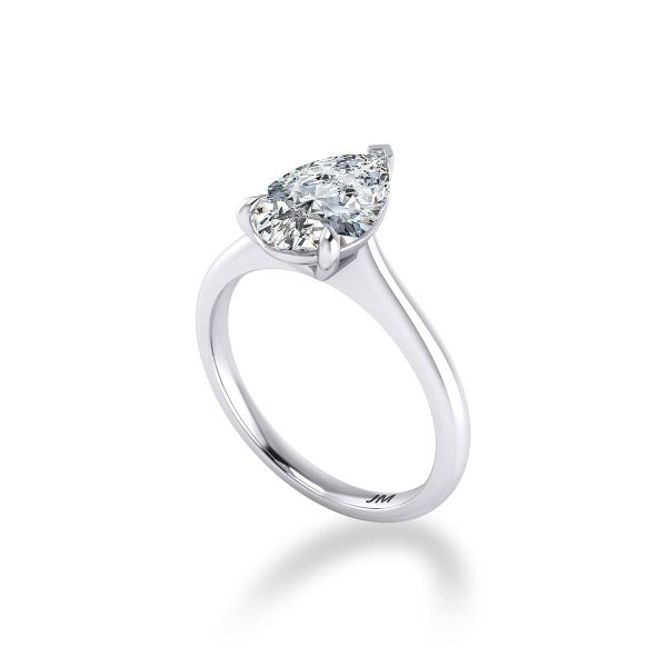 Nhẫn Nữ Kim Cương Tự Nhiên Vàng 18K