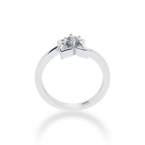 Nhẫn Nữ Kim Cương Tự Nhiên Vàng 18K
