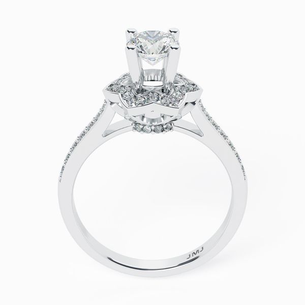 Nhẫn Nữ Kim Cương Tự Nhiên Vàng 18K