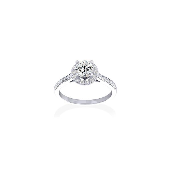 Nhẫn Nữ Kim Cương Tự Nhiên Vàng 18K