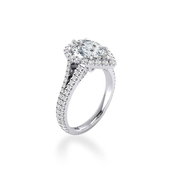 Nhẫn Nữ Kim Cương Tự Nhiên Vàng 18K