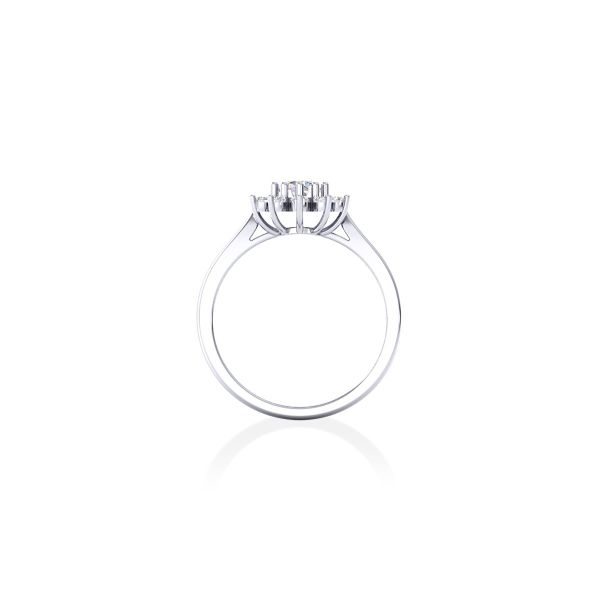 Nhẫn Nữ Kim Cương Tự Nhiên Vàng 18K