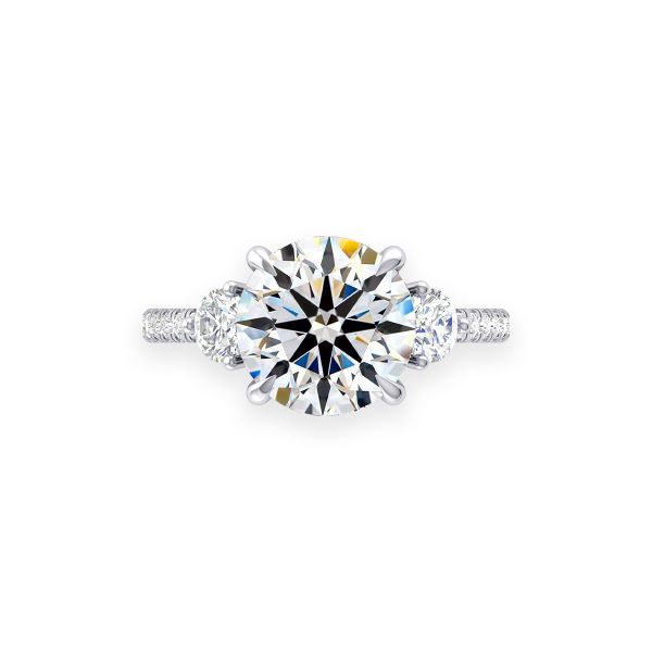 Nhẫn Nữ Kim Cương Tự Nhiên Vàng 18K