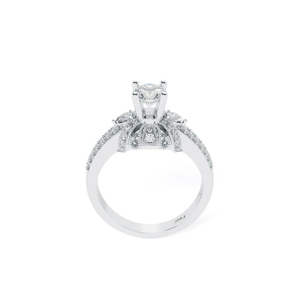 Nhẫn Nữ Kim Cương Tự Nhiên Vàng 18K
