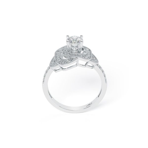 Nhẫn Nữ Kim Cương Tự Nhiên Vàng 18K