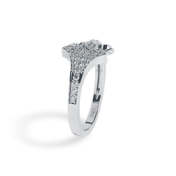 Nhẫn Nữ Kim Cương Tự Nhiên Vàng 18K