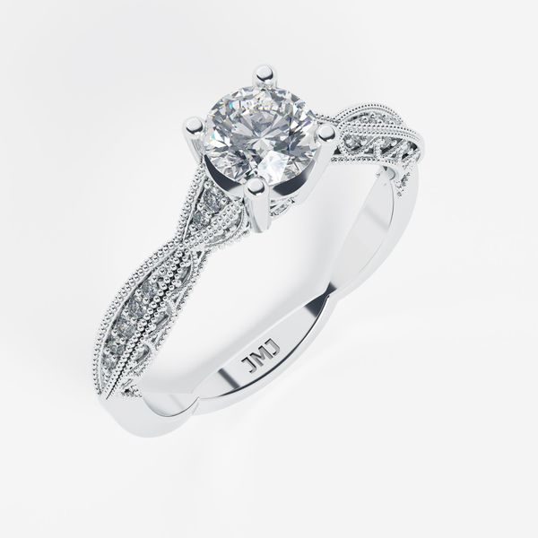 Nhẫn Nữ Kim Cương Tự Nhiên Vàng 18K