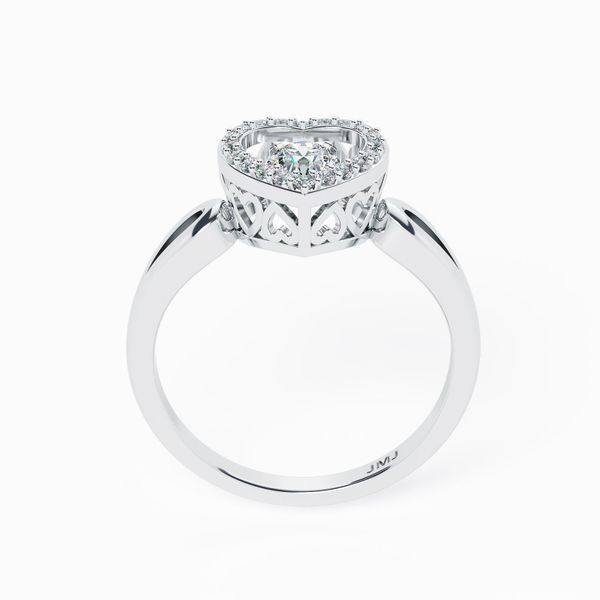 Nhẫn Nữ Kim Cương Tự Nhiên Vàng 18K
