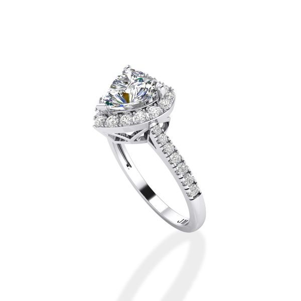 Nhẫn Nữ Kim Cương Tự Nhiên Vàng 18K