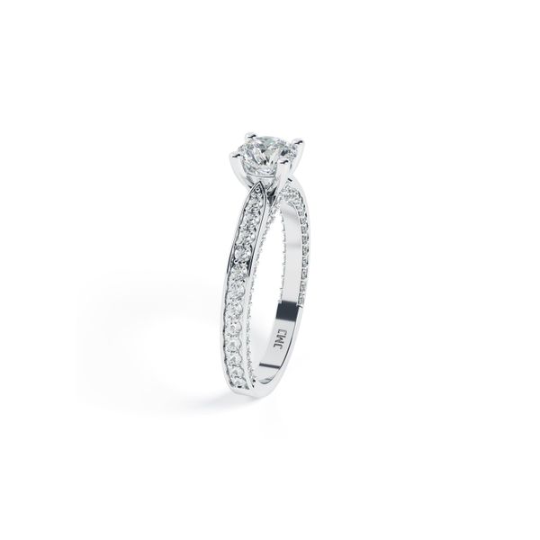 Nhẫn Nữ Kim Cương Tự Nhiên Vàng 18K