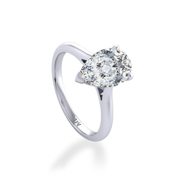 Nhẫn Nữ Kim Cương Tự Nhiên Vàng 18K