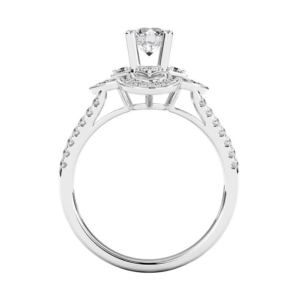 Nhẫn Nữ Kim Cương Tự Nhiên Vàng 18K