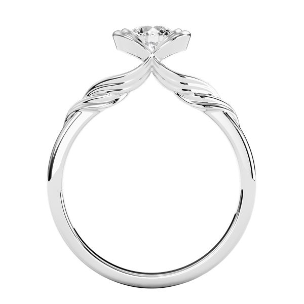 Nhẫn Nữ Kim Cương Tự Nhiên Vàng 18K