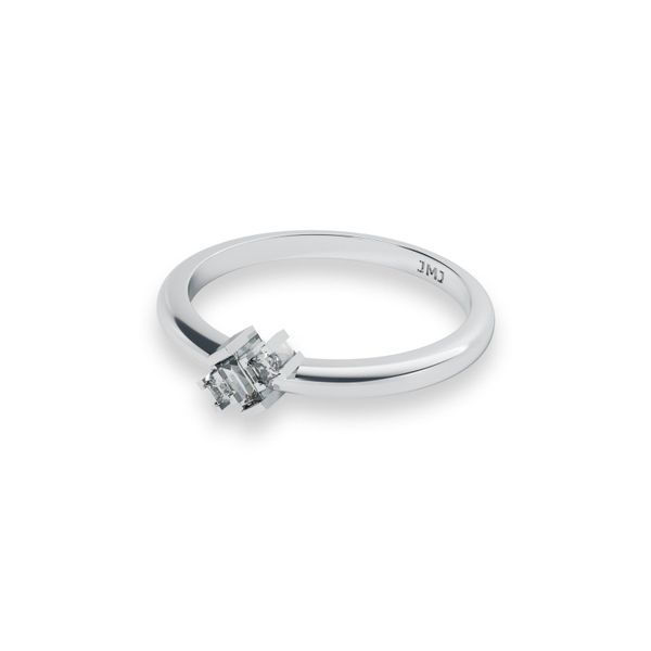 Nhẫn Nữ Kim Cương Tự Nhiên Vàng 18K