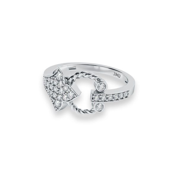 Nhẫn Nữ Kim Cương Tự Nhiên Vàng 18K