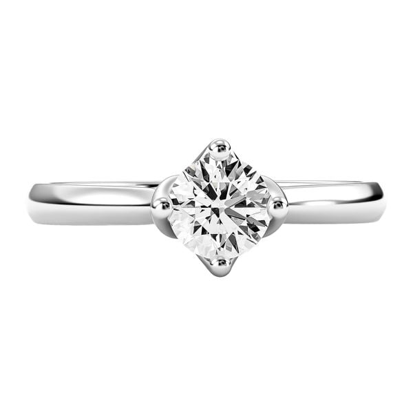 Nhẫn Nữ Kim Cương Tự Nhiên Vàng 18K