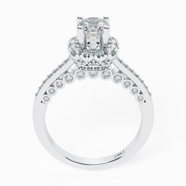 Nhẫn Nữ Kim Cương Tự Nhiên Vàng 18K