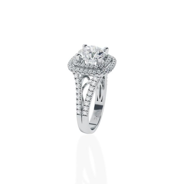 Nhẫn Nữ Kim Cương Tự Nhiên Vàng 18K