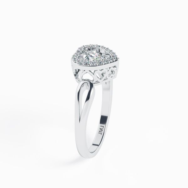 Nhẫn Nữ Kim Cương Tự Nhiên Vàng 18K