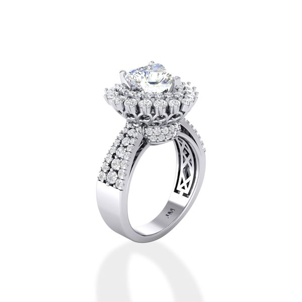Nhẫn Nữ Kim Cương Tự Nhiên Vàng 18K