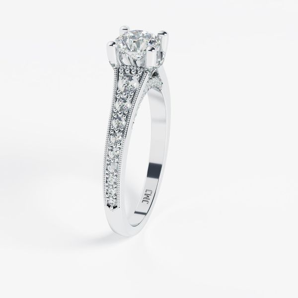 Nhẫn Nữ Kim Cương Tự Nhiên Vàng 18K
