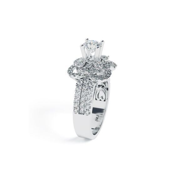 Nhẫn Nữ Kim Cương Tự Nhiên Vàng 18K