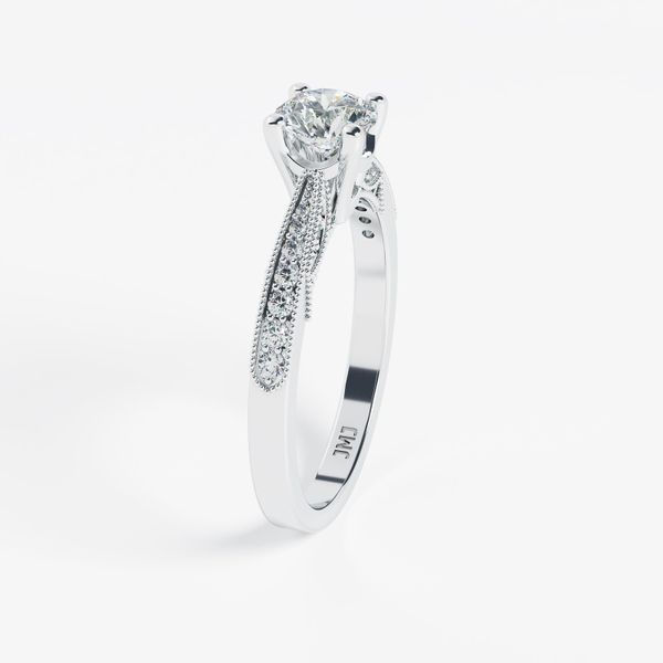 Nhẫn Nữ Kim Cương Tự Nhiên Vàng 18K