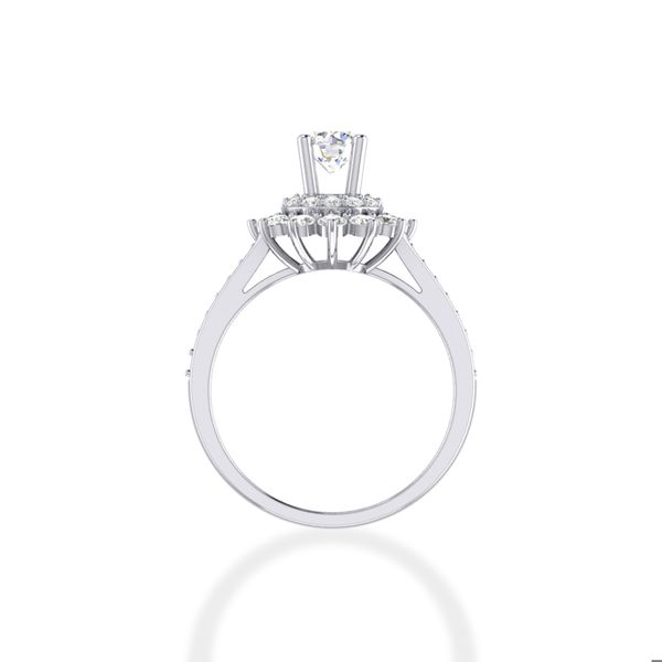 Nhẫn Nữ Kim Cương Tự Nhiên Vàng 18K